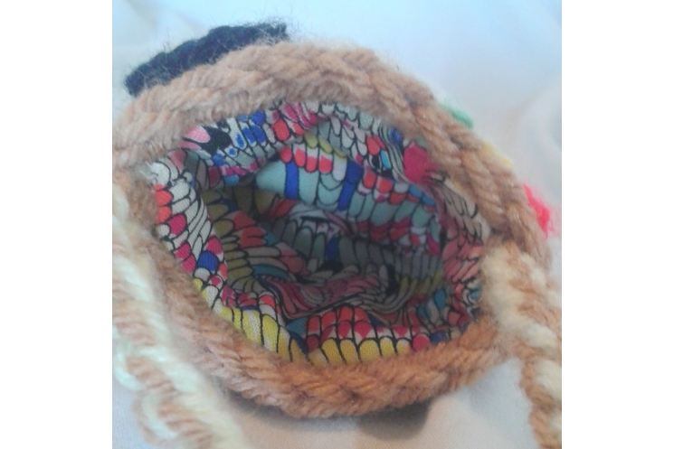 Inside of Key Chain Purse