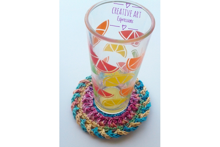 Crocheted Coaster