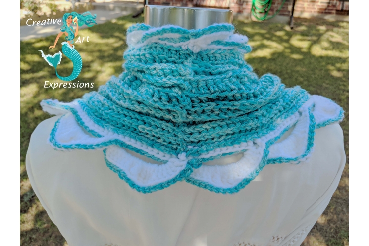Topaz Sea Infinity Scarf