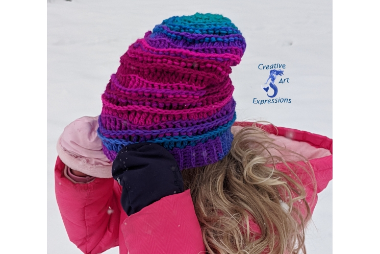 Ocean Deep Slouchy Sea Breeze Hat
