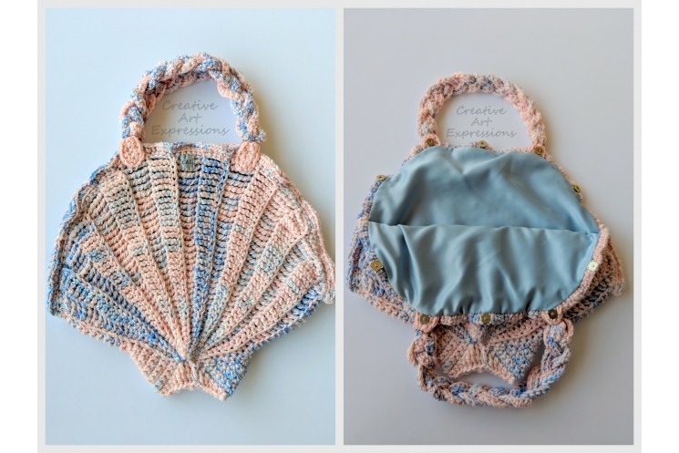 Large Seashell Purse