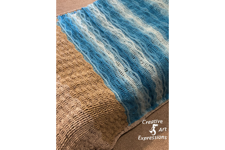 Sand Sea Sky King Blanket