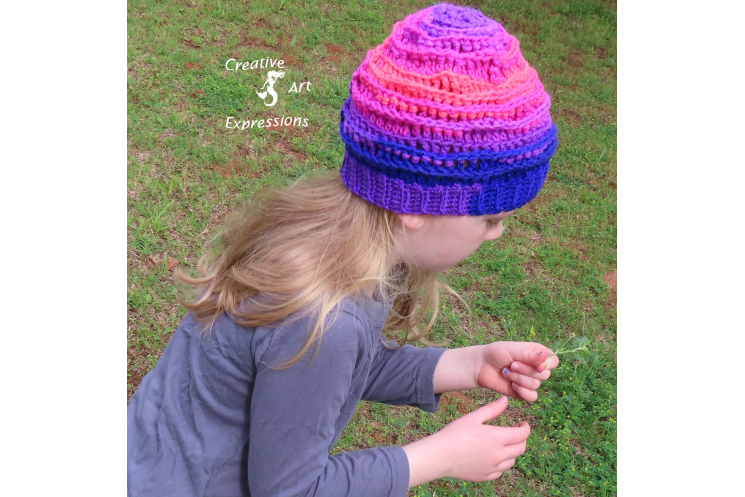 Sea Breeze Hat in Flamingo Bay