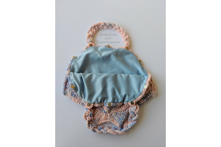 Celestial Blue Casa Satin Lining