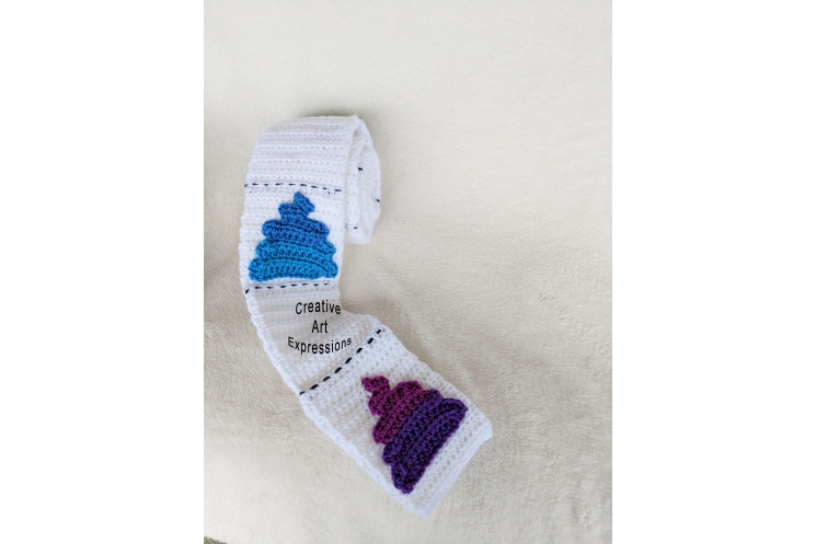 Toilet Paper Unicorn Poop Emoji Scarf Adult Teen