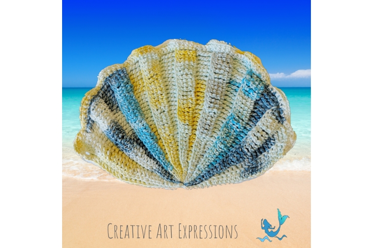 Seashell Hand Towel in Paris in June