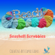 Crocheted Seashell Scrubbies