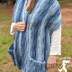 Sea Breeze Pocket Shawl Sapphire Seas