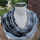 Midnight Sea Breeze Infinity Scarf