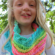 Sea Breeze Infinity Scarf in Coral Reef Youth 6-10 yrs