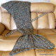 Mermaid Blanket Adult Teen Large Fin in Abalone