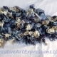 Creative Art Expressions Hand Crocheted Shades of Blue Grand Picots Scarf Creative Art Expressions Hand Crocheted Shades of Blue Grand Picots Scarf