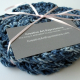 Blue Denim Crocheted Cotton Coasters