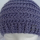 Lavender Purple Messy Bun Hat Beanie, Pony Tail Hat Lavender Purple Messy Bun Hat Beanie, Pony Tail Hat