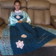 Ice Snow Princess Dress Blanket Thick & soft