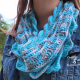 Sea Breeze Infinity Scarf in Frozen Seas