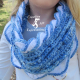 Sea Breeze Youth 6-10 Infinity Scarf in Lapis