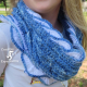 Sea Breeze Infinity Scarf in Sapphire Sea Youth 6-10 yrs
