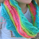 Sea Breeze Infinity Scarf in Coral Reef Youth 6-10 yrs