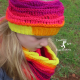 Sea Breeze Ear Warmer & Infinity Scarf in Sunset Sea Youth 6-10 yrs