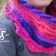 Sea Breeze Infinity Scarf in Flamingo Bay