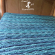 Sea Breeze King Size Blanket in Blue-tiful