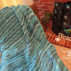 Sea Breeze King Size Blanket in Blue-tiful
