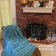 Sea Breeze King Size Blanket in Blue-tiful