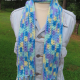 Beginner Crochet Scarf in Stillwaters