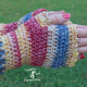 Beginner Fingerless Gloves in Brighton Road
