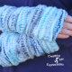Sea Breeze Fingerless Gloves Adult Teen in Cypress Landing Regular Length