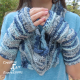 Sea Breeze Infinity Scarf & Glove Set in Float Along Adult Teen