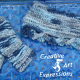 Sea Breeze Infinity Scarf & Glove Set in Float Along Adult Teen Sea Breeze Infinity Scarf & Glove Set in Float Along Adult Teen