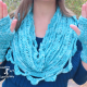 Sea Breeze Infinity Scarf & Fingerless Glove Set in Topaz Sea Adult Teen Sea Breeze Infinity Scarf & Fingerless Glove Set in Topaz Sea Adult Teen