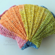 Small Rainbow Seashell Pillow