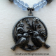 Handmade Blue Bird Necklace