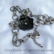 Creative Art Expressions Handmade Silver Rose Necklace Creative Art Expressions Handmade Silver Rose Necklace