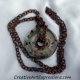 Creative Art Expressions Handmade Antique Copper Circle Necklace Creative Art Expressions Handmade Antique Copper Circle Necklace