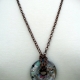 Creative Art Expressions Handmade Antique Copper Circle Necklace Creative Art Expressions Handmade Antique Copper Circle Necklace