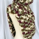 Katniss Cowl Inspired, Everdeen Huntress Cowl, Scarf,