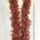 Creative Art Expressions Hand Knitted Cinnamon Ruffle Scarf Creative Art Expressions Hand Knitted Cinnamon Ruffle Scarf