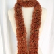 Creative Art Expressions Hand Knitted Autumn Sassy Ruffle Scarf Creative Art Expressions Hand Knitted Autumn Sassy Ruffle Scarf