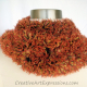 Creative Art Expressions Hand Knitted Autumn Sassy Ruffle Scarf