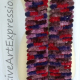Creative Art Expressions Hand Knitted Pom Pom Scarf