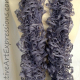 Creative Art Expressions Hand Knitted Periwinkle Ruffle Scarf
