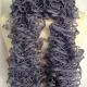 Creative Art Expressions Hand Knitted Periwinkle Ruffle Scarf