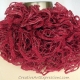 Creative Art Expressions Hand Knitted Rosewood Red Ruffle Scarf Creative Art Expressions Hand Knitted Rosewood Red Ruffle Scarf