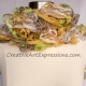 Creative Art Expressions Hand Knitted April Showers Ruffle Scarf