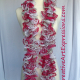 Creative Art Expressions Hand Knitted Candy Cane Ruffle Scarf