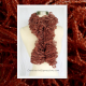 Hand Knitted Cinnamon Ruffle Scarf
